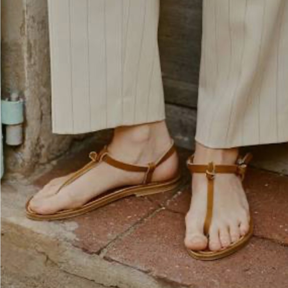 K.Jacques & Doen Women's Sandals in Tan Sz 8